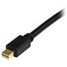 StarTech Câble convertisseur adaptateur Mini DisplayPort vers DVI de 3 m Mini DP vers DVI 1920 x 1200 - Noir (MDP2DVIMM10B) ...