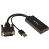 daptateur vidéo StarTech DVI vers HDMI avec alimentation USB et audio - 1080p (DVI2HD
