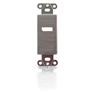 Cables to Go DISPLAYPORT TO HDMI ACTIVE ADAPTER WALL PLATE - ALUMINIUM (29442)