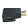 iCAN HDMI to HDMI, 90° Vertical Flat, Male to Female, Adapter
