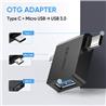 Adaptateur UGREEN 30453 Micro USB+ USB-C vers USB 3.0, noir