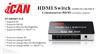 iCAN HDMI v1.4 4K 4 Port Switch with Remote, with PIP
