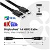 CLUB 3D DisplayPort 1.4 HBR3 Cable Male / Male 1m/3.28ft