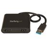 daptateur Startech USB vers HDMI double - 4K (USB32HD2