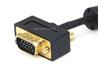 MONOPRICE Câble de moniteur SVGA Super VGA M/M ultra fin de 3 pieds avec ferrites
