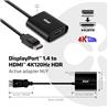 Club 3D DisplayPort 1.4 to HDMI 4K120Hz HDR Active Adapter M/F (CAC-1085)