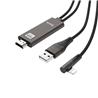 daptateur HOCO Lightning vers HDMI, 2M, Noir(Open Box)