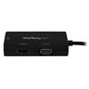 Adaptateur STARTECH Mini DisplayPort vers VGA/DVI/HDMI, convertisseur 3 en 1