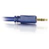 C2G Velocity Stereo Audio Cable, 6ft (Blue)