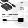 Adaptateur actif mâle USB 3.1 Type-C vers femelle DVI-D de CLUB 3D (CAC-1508)