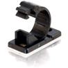 Cables To Go 0.68in Self-Adhesive Cable Clamp Multipack (50 pack) (TAA Compliant) (43053)