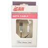 iCAN MFi Type-A Male to Lightning Male Cable, 5V/2.4A, 3ft