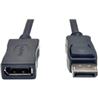 Tripp Lite - Câble d'extension DisplayPort avec loquets (M/F) - 6 pi (P579-006)