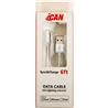 iCAN Lightning Cable for Data Sync and Charge with Metal Plugs SILVER Colour- 6ft (AP MFILTN-06SV)(Open Box)