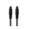 iCAN 5.0mm Fiber Optic Digital Toslink Audio Cable, M/M, 6FT