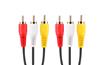 Câble vidéo RCA iCAN, 1 x vidéo, 2 x audio, 6 pieds