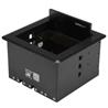 StarTech Conference Table Cable Management Box - Table Top - Conference Room AV - Conference Table Connectivity Box (BOX4CABLE)