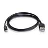Cables To Go - Câble de chargement et de synchronisation mâle USB A vers mâle Lightning - 1 m (3.3 pied) - Noir (35499)