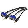âble VGA haute résolution avec audio Startech Coax - 6 pi (MXTHQMM6A