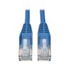 Câble moulé sans accroc TRIPP LITE Cat5e 350 MHz (bleu) - 50 pi