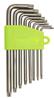 King'sdun KS-20211 Lot de 8 clés étoile à bras long extensibles, finition mate.
