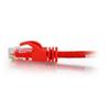 Câble croisé C2G Cat6 à verrouillage sans accroc (rouge) - 7 pi.