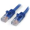 StarTech Câble de raccordement UTP Cat5e sans accroc (bleu) - 10 pi. (RJ45PATCH10)