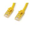 âble de patch CAT6 UTP Snagless STARTECH (jaune) - 50 pi. (N6PATCH50YL