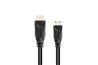 iCAN Mini HDMI  to HDMI, High Speed, M/M, 3D Ethernet 1.4, 10FT(Open Box)