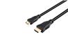 iCAN Mini HDMI  to HDMI, High Speed, M/M, 3D Ethernet 1.4, 10FT(Open Box)