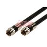 Câble coaxial TV/satellite iCAN RG6, mâle vers mâle, 50 pieds