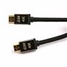 Câble iCAN Premium HDMI 2.0, HDR, 18Gps, Nylon Tressé, M/M, 5M, Noir