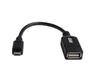 iCAN USB Micro to USB-A 2.0 Adapter, OTG, Black(Open Box)