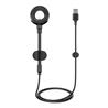Support de voiture BASEUS O-type avec câble Lightning, 2,1A, 0,8 m, noir(Open Box)