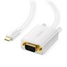 UGREEN USB Type C to VGA Cable, 1.5M, White (MM122)