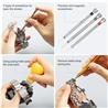 King'sdun KS-87147 147 Pieces Watch Repair Screwdriver Kit.