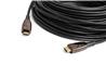 Câble AOC à fibre optique HDMI 2.0 iCAN, 4K à 60 Hz, 18 Gbit/s, 100 pi, noir