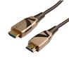 Câble AOC à fibre optique HDMI 2.0 iCAN, 4K à 60 Hz, 18 Gbit/s, 100 pi, noir