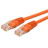 âble de raccordement Startech SNAGLESS CAT6 - Orange 25 pi (N6PATCH25OR) sans accrochage