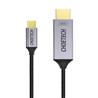 Choetech - Câble USB de Type C vers HDMI V2.0, 4K @ 60Hz, aluminium,