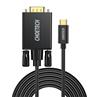 Choetech - Câble USB Type C vers VGA, aluminium,1.8M, gris