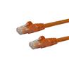 Câble de raccordement Startech SNAGLESS CAT6 UTP - Orange 7 pi (N6PATCH7OR)