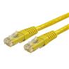 StarTech CÂBLE DE RACCORDEMENT CAT6 UTP MOULÉ - Jaune 3 pi (C6PATCH3YL)