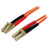 Startech Fiber Optic Cable - Multimode Duplex 50/125 - LSZH - LC/LC - 5 m (50FIBLCLC5)