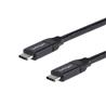 Startech USB-C to USB-C Cable w/ 5A PD - M/M - 6 ft. (1.8 m) - USB 3.0 (5Gbps) - USB-IF Certified (USB315C5C6)