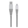iCAN USB-A 2.0 to Lightning Cable, Apple MFi, M/M, 3ft, Silver(Open Box)