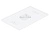 Monoprice Wall Plate for Keystone, 1 Hole - White