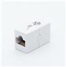 iCAN Female to Female Coupler for CAT5e, UL Listed Rated, White