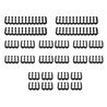Kit de peigne de câble iCAN PSU | 4 x 24 broches | 12 x 8 broches | 8 x 6 broches, noir