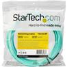 StarTech.com 10m OM4 LC to LC Multimode Duplex Fiber Optic Patch Cable- Aqua - 50/125 - Fiber Optic Cable - 40/100Gb - LSZH ...